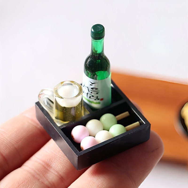Japanese Girl Lifestyle - 1/6 1/12 Dollhouse Kitchen Decoration Accessories