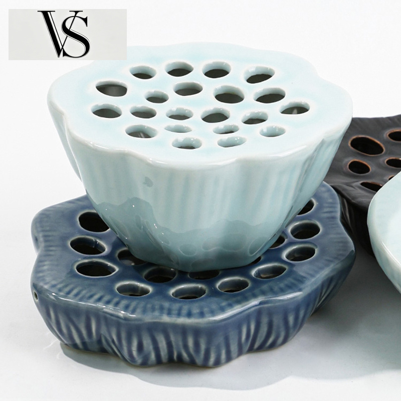 Ikebana Vase Kenzan - Ikebana Tea Kenzan Zen Room Desk