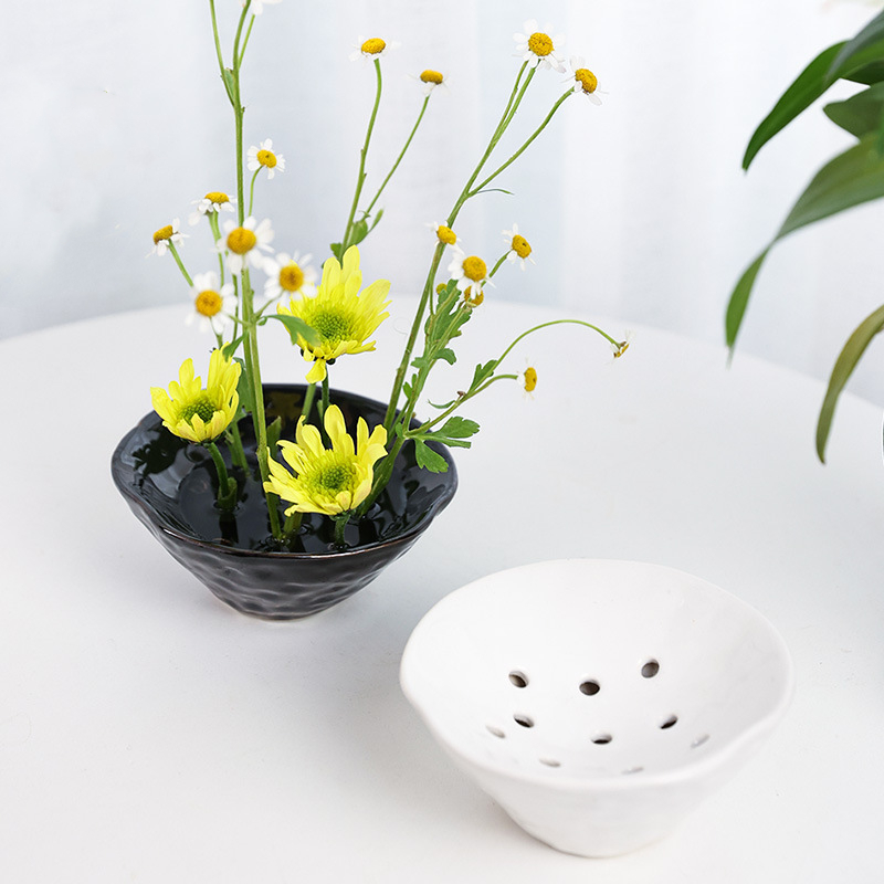 Caves Flower Bowls Ceramics Ze - Ikebana Vase Kenzan review and price