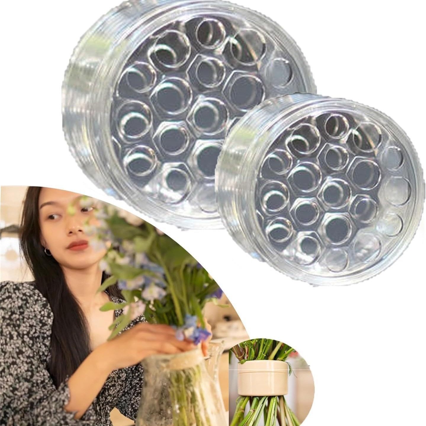 Spiral Stem Holder For Vase Fl - Ikebana Vase Kenzan review and price