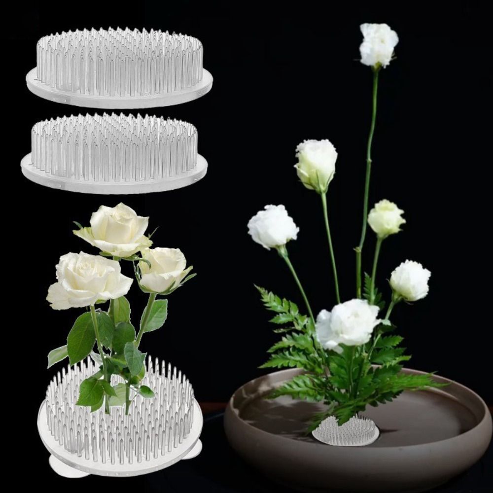 1/3Pcs Transparent Ikebana Ste - Ikebana Vase Kenzan review and price